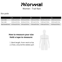 NNormal - Women's Race Trail Rain Jacket - Black